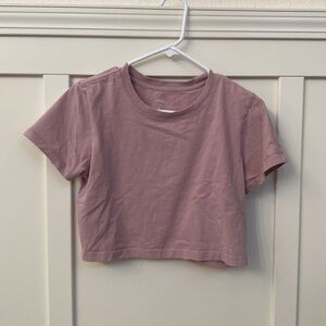 Urban Outfitters Lilac Crop Tee